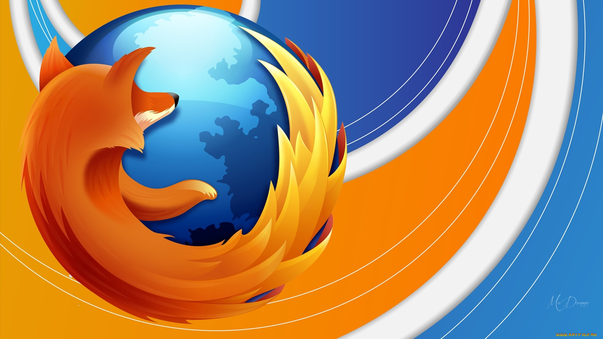 Firefox обои